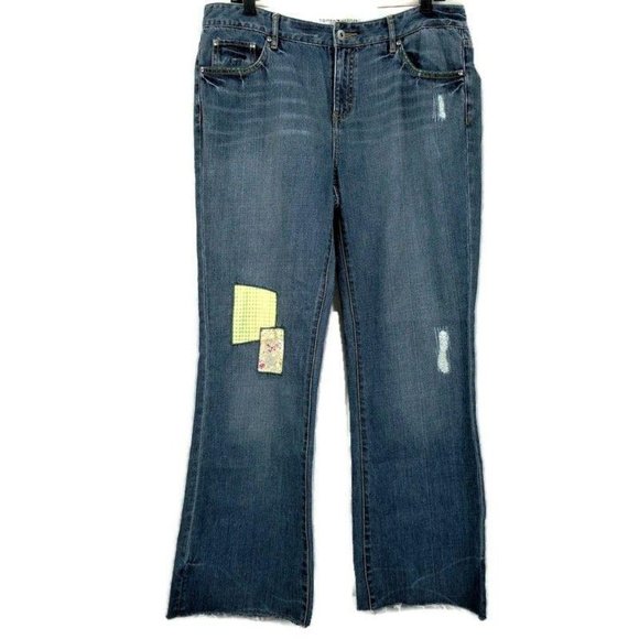 Tommy Hilfiger Denim - Tommy Hilfiger Jeans Flare Wide Leg 2005 Cut Off